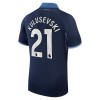 Maglia ufficiale Tottenham Hotspur Kulusevski 21 Trasferta 2023-24 per Uomo